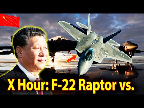 Conflict with China escalates: US sends F-22 Raptor to Taiwan Strait!