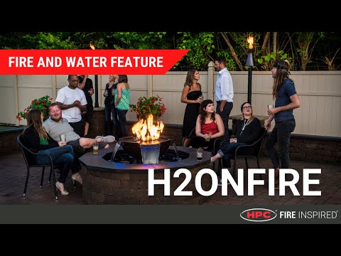 HPC H2Onfire Fire and Water Feature