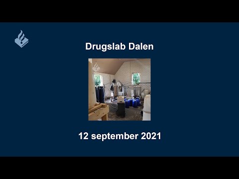 Drugslab Dalen - 12 september 2021