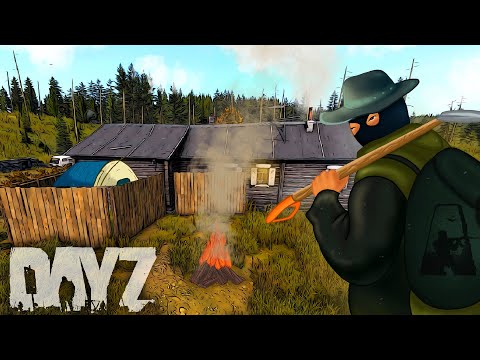 Building A Cosy Hidden Mountain Base - DayZ