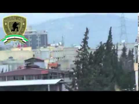 استهداف  قوات النظام من قبل لواء أبابيل حوران و لواء زيد بن ثابت في مدينة دمشق في محافظة دمشق