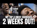 Favorite 4 chest exercises: Mental connection training for side chest! 