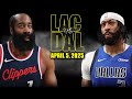 Los Angeles Clippers Vs Dallas Mavericks Full Game Highlights April 5 2025 NBA Regular Season