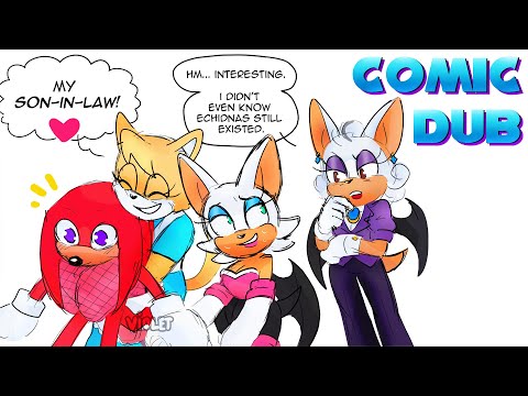 Meeting Rouge's Parents - Knuckles x Rouge (Knuxouge) Comic Dub Comp [Violetmadness]