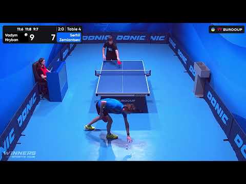 13:15 Vadym Hryban - Serhii Zemiantsev 24.09.2023 TT Euro.Cup Ukraine Star. TABLE 4