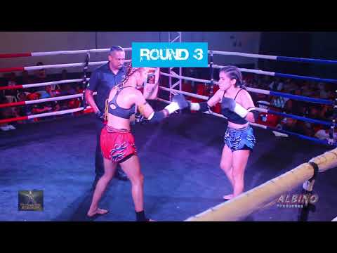 THAI KIDS 12  - Final GP 50 kg - Kemilyn Keke (Gardenal) x Carol Vilar (AFC)