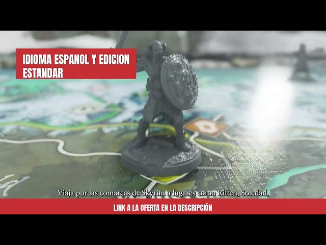Vídeo relacionado con Modiphius Entertainment The Elder Scrolls V: Skyrim El Juego de Aventuras Juego de Mesa, A Partir de 14 Años, De 1 a 4 Jugadores, 60-120 Minutos por Partida, Español