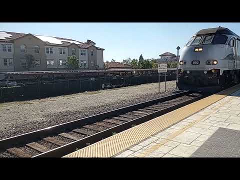 Metrolink Train 314 From Fontana To San Bernardino Downtown Mp36 892 02/11/2022