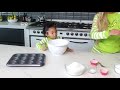 Stormi And Kylie Making Grinch Cupcakes