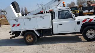 Land Rover Defender 120 4x4 - MOVEX - 10,5m / AC bucket truck for sale - Image 4 | Machineryline GB Land Rover Defender 120 4x4 - MOVEX - 10,5m / AC bucket truck | Image 4 - Machineryline