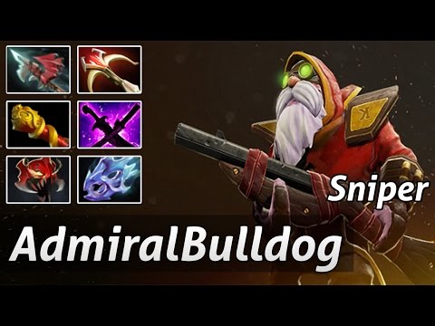 Sniper Super Carry 400+ Damage Madness by AdmiralBulldog Dota 2
