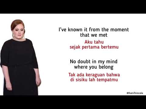 Adele - Make You Feel My Love | Lirik Terjemahan