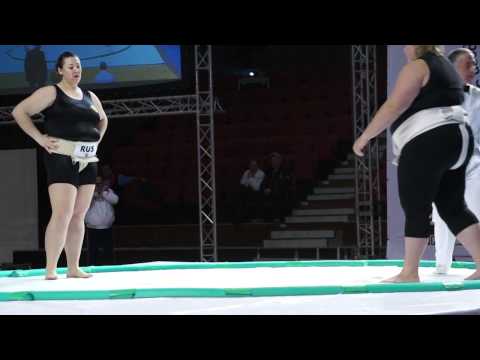 WU - +95kg - Semi-Final - Zhigalova Anna (RUS) (Gold Medal) vs Krzemieñ Sylwia (HUN)