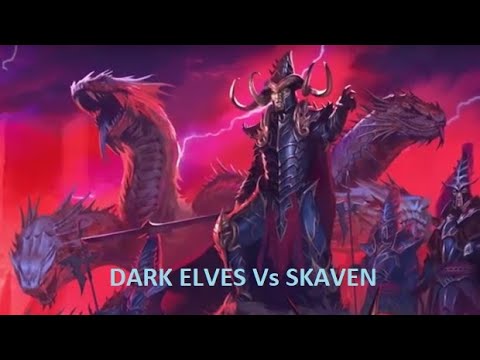 Eve of War Battle Report WFB 6th Edition Dark Elves Vs Skaven #67