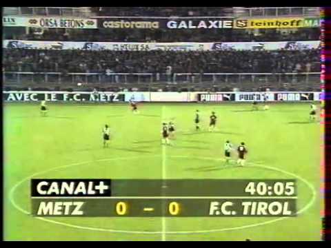 FC Metz vs FC Tyrol Coupe UEFA 1996-97 360p
