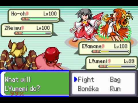Touhoumon World Link v.1.42 - Final Battle VS. Haris (Both Fights)