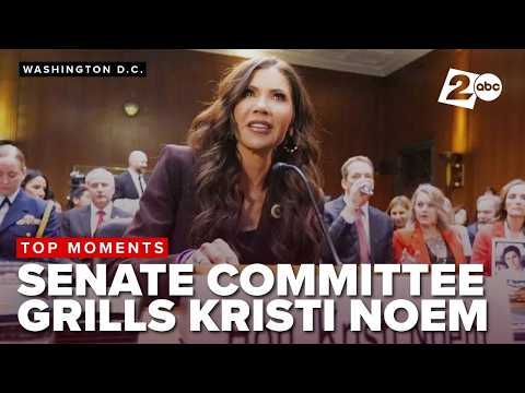 DHS Secretary Kristi Noem faces tough Senate Judiciary hearing over Minneapolis protester deaths