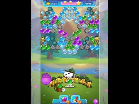 Snoopy Pop Level 166 - No Boosters (by match3news.com)