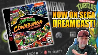 The SEGA Dreamcast Version Of TMNT The Cowabunga Collection Just RELEASED!