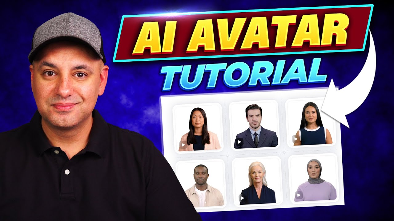 How to Make AI Avatars - Synthesia Tutorial