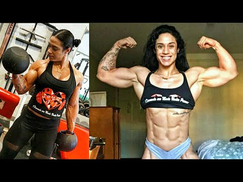 Crossfit Motivation||Female Fitness Workout||Kristina Nicole Muscle Girl
