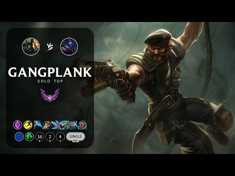 Gangplank Top vs Jax - EUW Master Patch 13.1