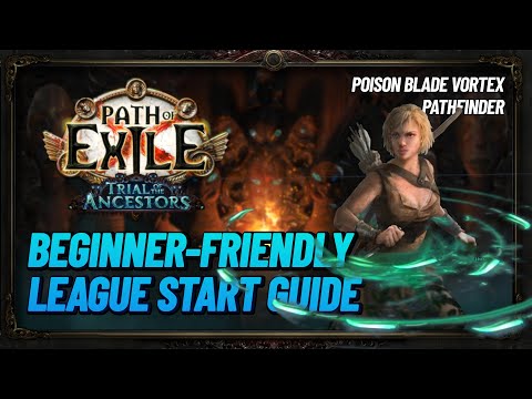 PoE 3.22 - Poison Blade Vortex Pathfinder League Starter Build Guide