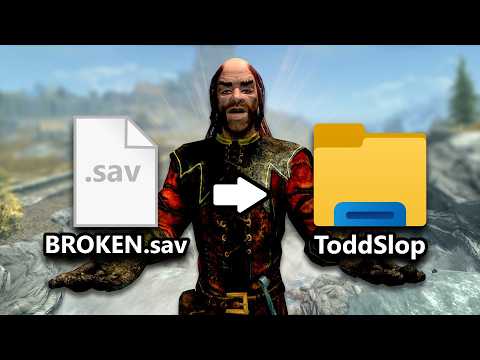 My Friends Sent Me TERRIBLE Skyrim Saves