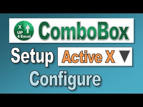 How to Setup an Active X ComboBox List