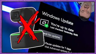 WINDOWS UPDATE BRICKS THE WEBCAM? | 2 Camera Setup Incoming