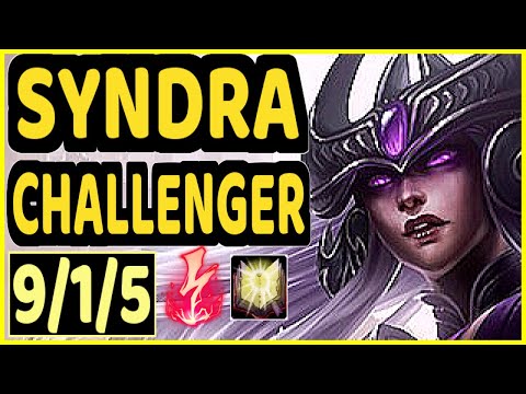 EIKA (SYNDRA) - 9/1/5 KDA CHALLENGER GAMEPLAY - EUW