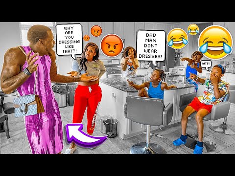 ACTING SUS AND DRESSING LIKE MY GIRLFRIEND TO SEE EVERYONE REACTION (HILARIOUS)