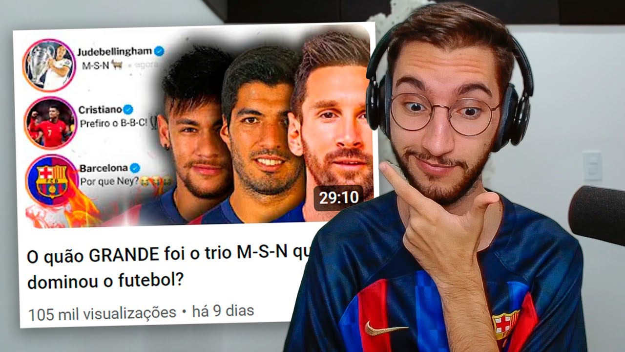 O quão GRANDE foi o trio M-S-N que dominou o futebol?