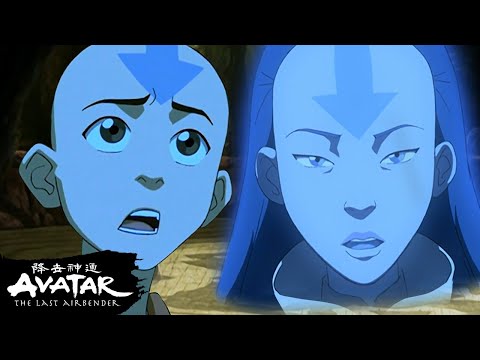 Aang Gets Advice From Past Avatars ⬇️ Full Scene | Avatar: The Last Airbender