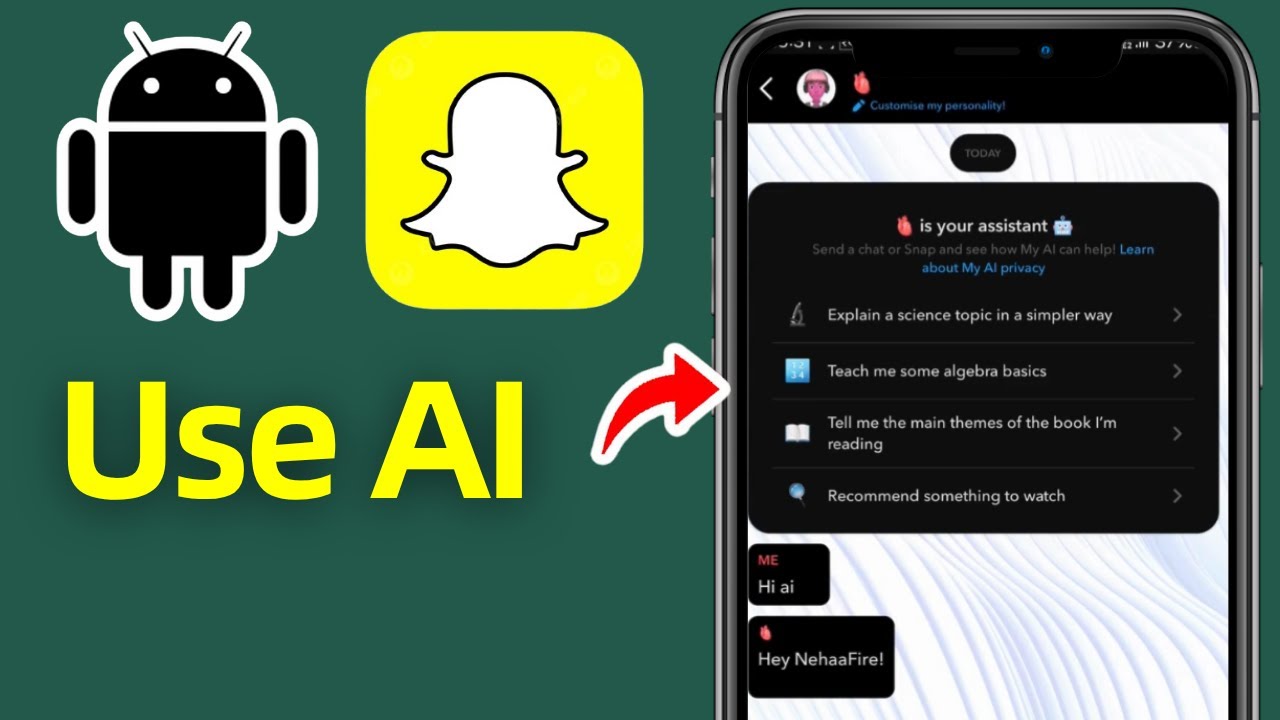 How To Use Snapchat AI! (2025)