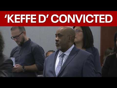 Duane "Keffe D" Davis found guilty in 1996 Tupac murder trial