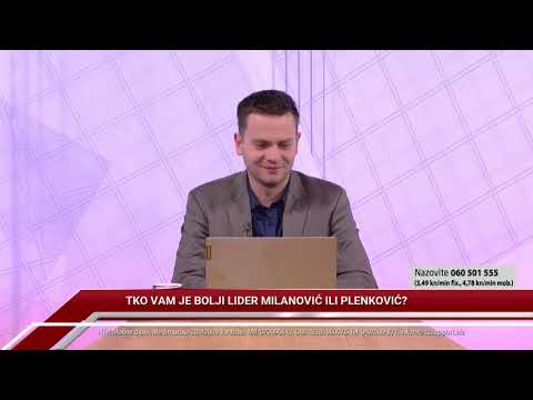 TV REPLIKA 24.03.2021. - TKO VAM JE BOLJI LIDER MILANOVIĆ ILI PLENKOVIĆ?