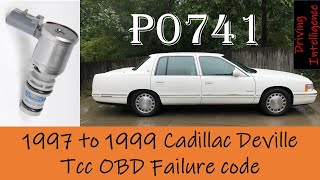 Quick Tip: How To Fix DTC P0741, Cadillac 4T65-E TCC Failure Diagnostic Code: Deville Series Part 12