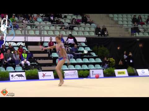 Yuliana Telegina - ISR 1 - Maças (Clubs) - Junior - IT Lisbon 2016