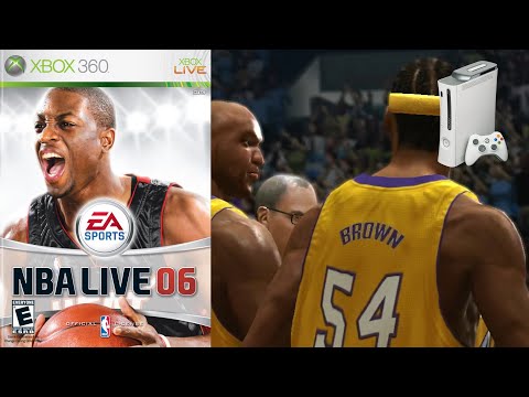 NBA Live 06 Gameplay Xbox 360