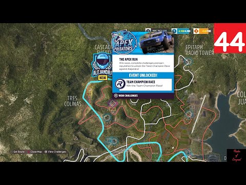 Forza Horizon 5 (Series X) Walkthrough Part 44 - Rally Adventure - The Apex Run