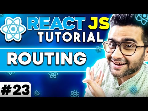 ReactJS Tutorial 23 Routing in React JS Route Setup Live Example 