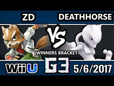 Glitch 3 Smash 4 - AHN Deathhorse (Mewtwo) Vs. Inc | ZD (Fox) Wii U