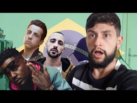 BRASILEIRO REAGINDO A MUSICAS DE PORTUGAL ( Piruka, Plutonio, Fernando Daniel..)
