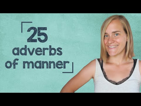 Learn 25 Adverbs of Manner in German - B1 [with Jenny]