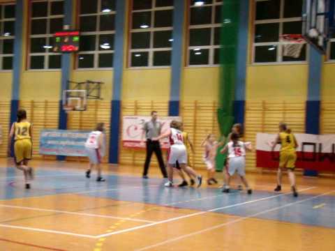 Kosz dziewcząt TK Alles Głowno Trójka Sieradz