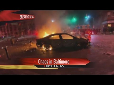 ABC 57 News at 4:30 Baltimore Burning