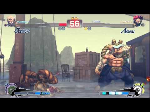 [SSFIV] Angerbot5k (Gouken) Vs. Sin-E (Akuma) - 10-27-12