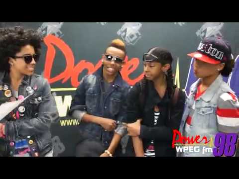Mindless Behavior __ Power 98 WPEG __ Q & A & MB Rap