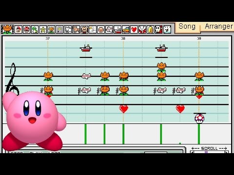 Gourmet Race - Kirby - Mario Paint